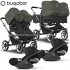 Bugaboo - Bugaboo Donkey 5 Trio Gemellare Con Cloud T Forest Gr Blk Graph