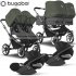Bugaboo - Bugaboo Donkey 5 Trio Gemellare Con Cloud T Forest Gr Grey Graph