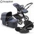 Bugaboo - Bugaboo Fox 5 Trio Con Cloud T Stormy Blue Graph