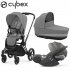 Cybex - Priam 4 Trio Con Cloud T Mirage Grey Black