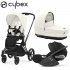 Cybex - Priam 4 Trio Con Cloud T Off White Black