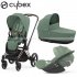 Cybex - Priam 4 Trio Con Cloud T Leaf Green Rosegold