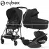 Cybex - Mios 3 Trio Con Cloud T Sepia Black Black