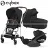 Cybex - Mios 3 Trio Con Cloud T Sepia Black Chr Brw