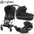 Cybex - Mios 3 Trio Con Cloud T Sepia Black Chr Blk