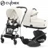 Cybex - Mios 3 Trio Con Cloud T Off White Chr Brw