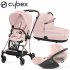 Cybex - Mios 3 Trio Con Cloud T Peach Pink Rosegold