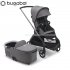 Bugaboo - Bugaboo Dragonfly Duo Con Navicella Grey Melange Graph.