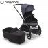 Bugaboo - Bugaboo Dragonfly Duo Con Navicella Stormy Blue Blk Blk