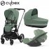 Cybex - E-Priam 4 Trio Con Cloud T Leaf Green Blk