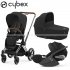 Cybex - E-Priam 4 Trio Con Cloud T Sepia Black Chr Brw