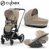 Cybex - E-Priam 4 Trio Con Cloud T Cozy Beige Chr Blk