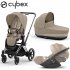 Cybex - E-Priam 4 Trio Con Cloud T Cozy Beige Chr Brw