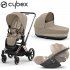 Cybex - E-Priam 4 Trio Con Cloud T Cozy Beige Rosegold