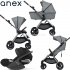 Anex - Iq Trio Con Cloud T Incluso Set Secondo Passeggino 07 Pure