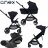 Anex - Iq Trio Con Cloud T Incluso Set Secondo Passeggino 10 Nix