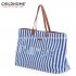 Childhome - Family Bag Original Borsa Righe Blu