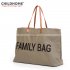 Childhome - Family Bag Original Borsa Kaki