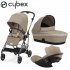 Cybex - Melio Trio Con Cloud G Isize Almond Beige