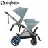 Cybex - E-Gazelle S Passeggino Gemellare Stormy Blue