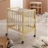 Erbesi - Evolution Culla Lettino Completo Con 2 Materassi Yellow Naturale