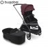 Bugaboo - Bugaboo Dragonfly Duo Con Navicella Cherry Black Graph