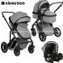 Kikka Boo - Darling 3 In 1 Trio Trasformabile Light Grey