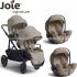 Joie - Versiti Duo Gemellare Passeggino E Ovetti Sandstone