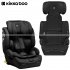 Kikka Boo - I-Bronn 76 - 150 Cm Seggiolino Auto Isize Black