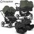 Bugaboo - Bugaboo Donkey 5 Trio Gemellare Con Otter Forest Green Blk Gr.