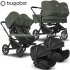 Bugaboo - Bugaboo Donkey 5 Trio Gemellare Con Otter Forest Green Black