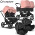 Bugaboo - Bugaboo Donkey 5 Trio Gemellare Con Otter Morning Pink Blk Blk