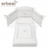 Erbesi - Bubu Set Piumone Sfilabile Bianco Grigio