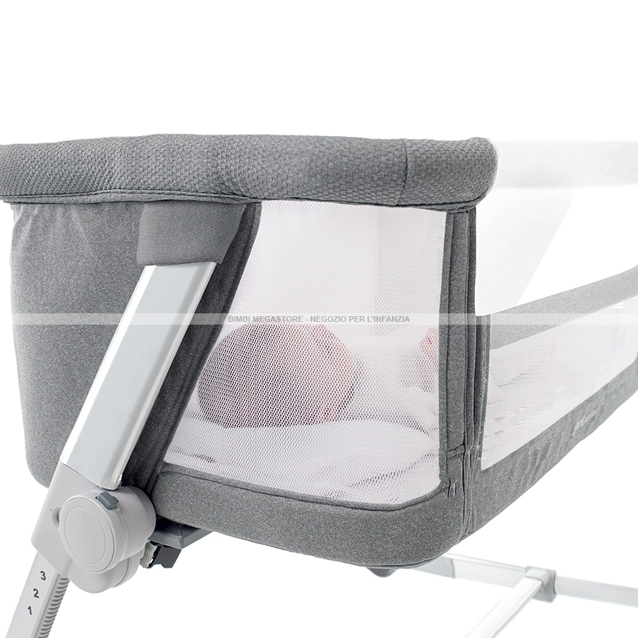 Babysanity Materasso Next To Me con Esclusivo Rivestimento in 100% Cotone  Compatibile Chicco Lullago Kinderkraft Uno Jane Baby Side Cam Cullami Close  To Me Brevi Nanna Oh 83x50x6cm (Cotone Bianco) : .it