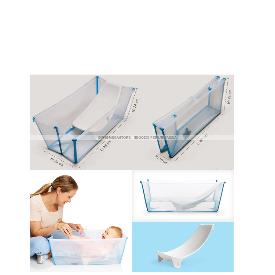 Vaschetta pieghevole Flexi bath Stokke