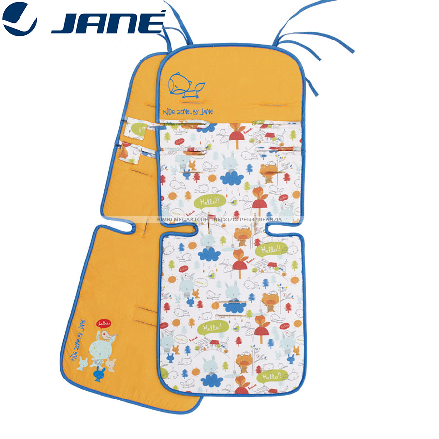 Jane materassino traspirante antisoffocamento sfoderabile con borsa da viaggio 