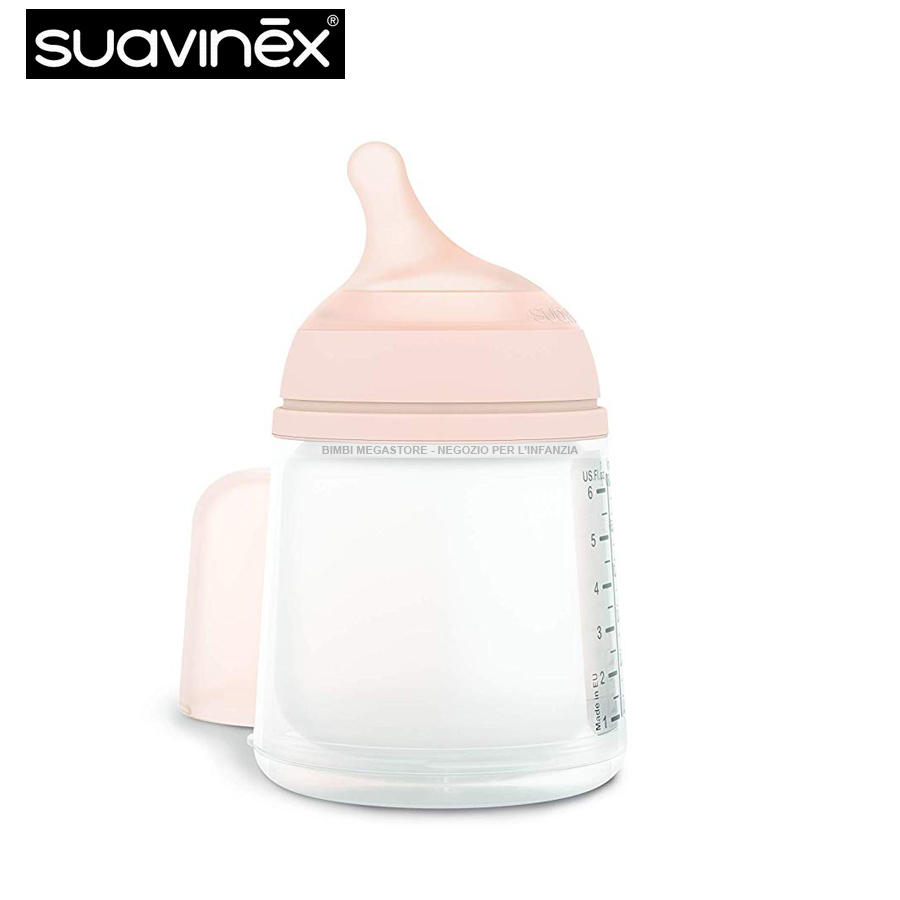 Suavinex - Zero.zero Biberon Anti-Colica 180 Ml Flusso Lento - Bimbi  Megastore