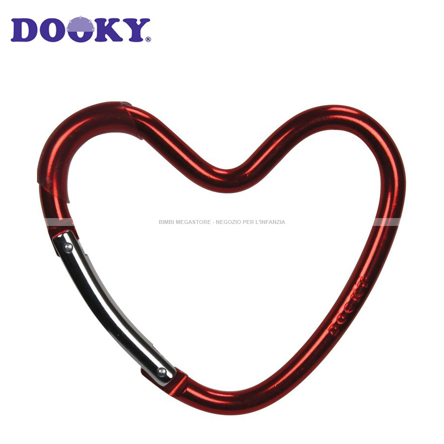 Dooky - Gancio Portaborse A Cuore - Bimbi Megastore