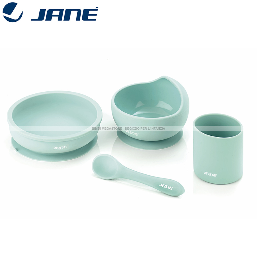 Jane' - Set Pappa Silicone Dinner - Bimbi Megastore