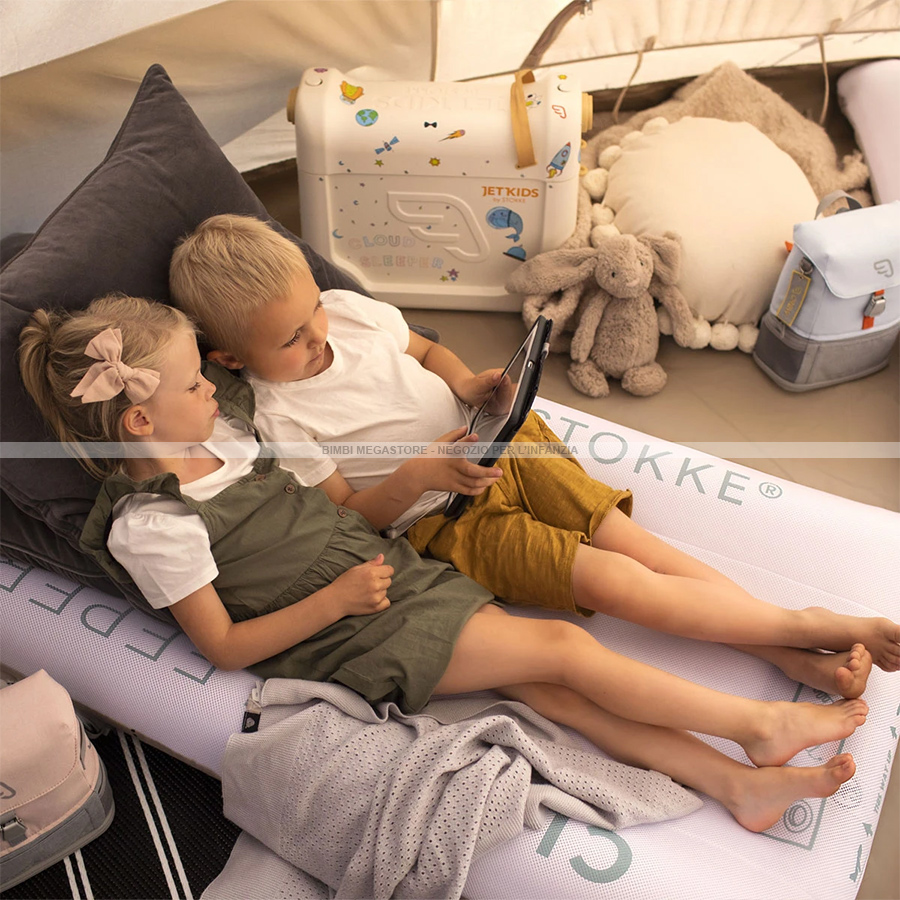 Stokke - Cloudsleeper Jetkids By Stokke Letto Gonfiabile - Bimbi Megastore