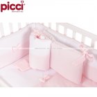 Picci - Lella Luce Letto Culla Con Tessile E Giostrina