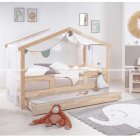 Picci - Cottage Letto Montessori Con Materassi E Tessili