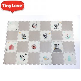 Tiny Love - Xl Black And White Soft Puzzle Mat