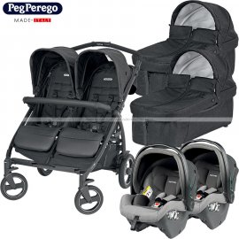 Peg Perego - Book For Two Trio Gemellare Con Slk