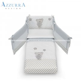 Azzurra Design - Contact Art Culla Set Tessile 3 Pz.