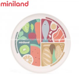 Miniland - Nutrihealthy Plate Piatto Nutrizionale