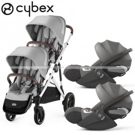 Cybex - Gazelle S Duo Gemellare Con Cloud T Isize