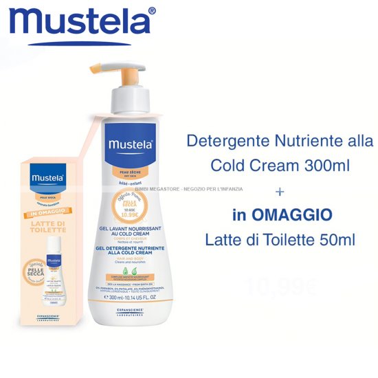 Mustela - Mustela Detergente Alla Cold Cream + Omaggio