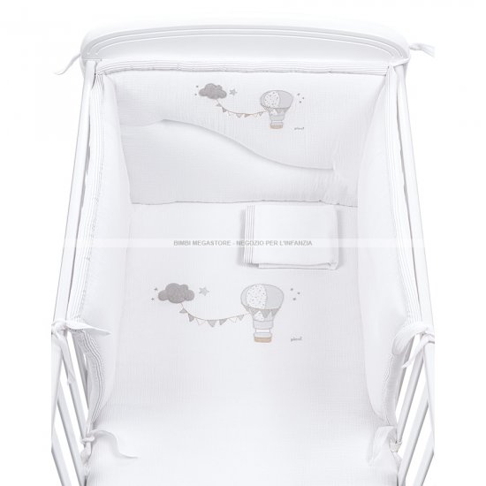 Picci - Aria Piumetto Letto 3 Pz. Fondo Bianco