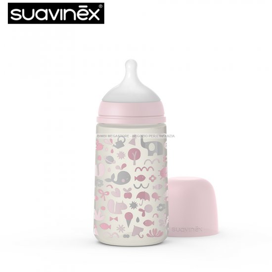 Suavinex - Memories Biberon 270 Ml.  Silicone